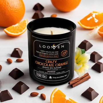 Lumânare parfumată Crazy Chocolate Orange
