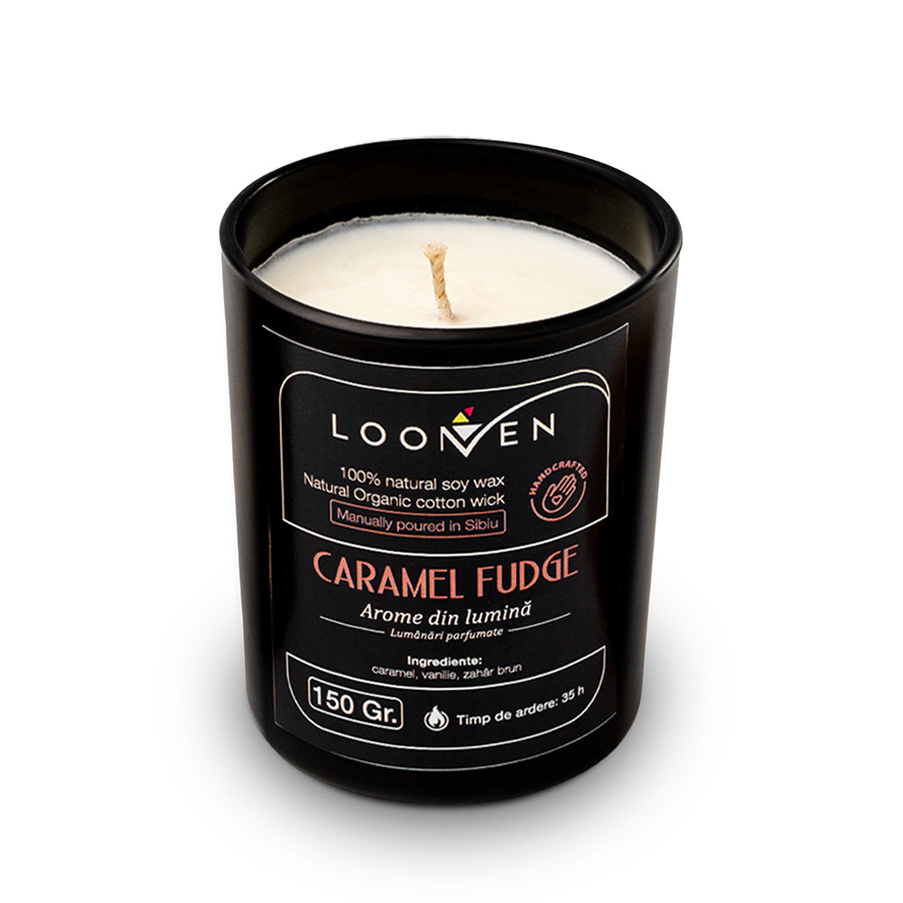 Lumânare parfumată Caramel Fudge