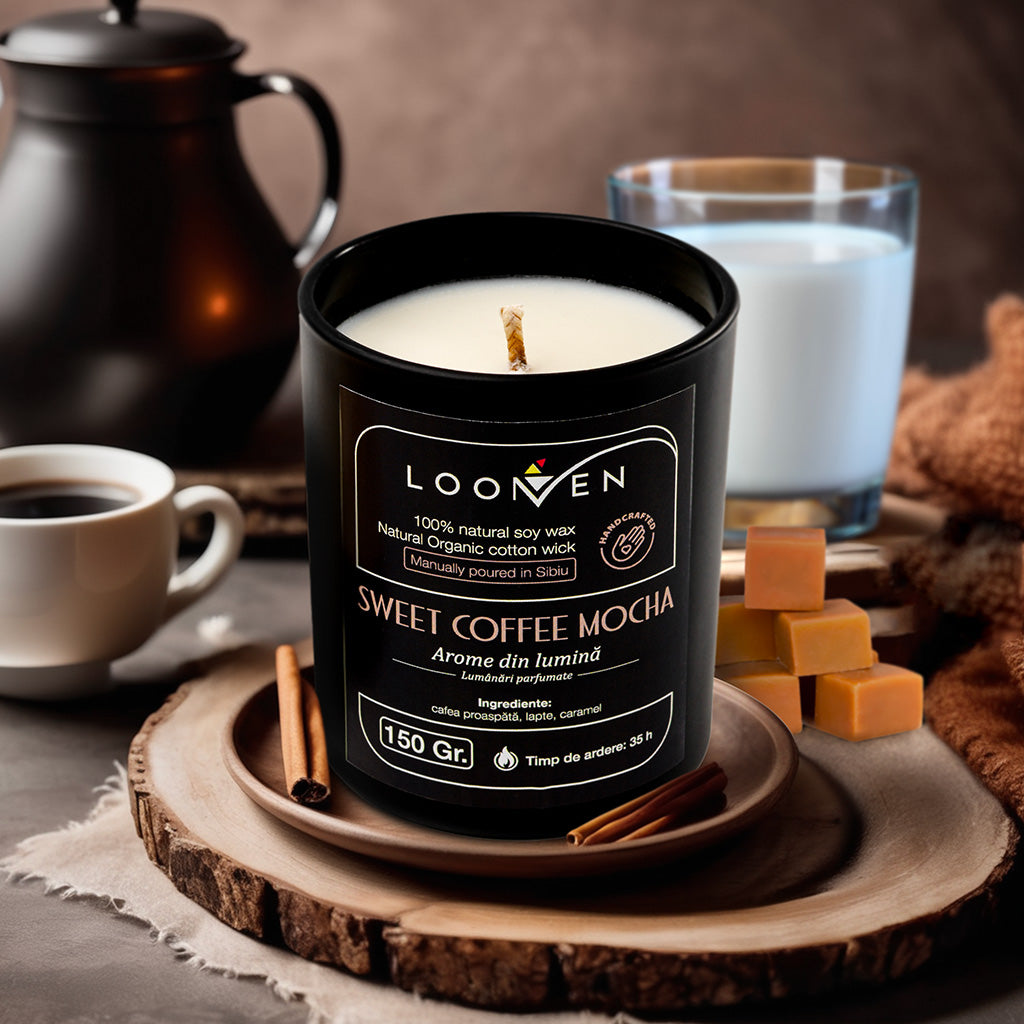 Lumânare parfumată Sweet Coffee Mocha